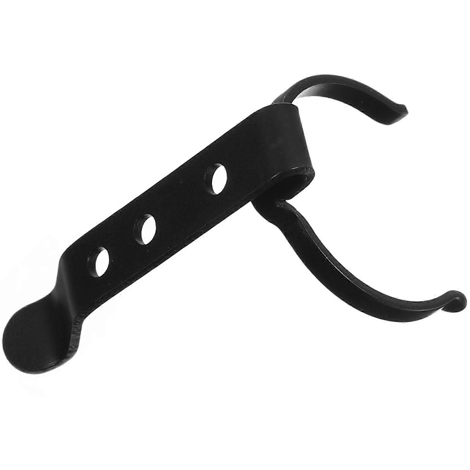 Portable Flashlight Clip For Daily Use And Outdoor Activities In Black Attachment 1Set