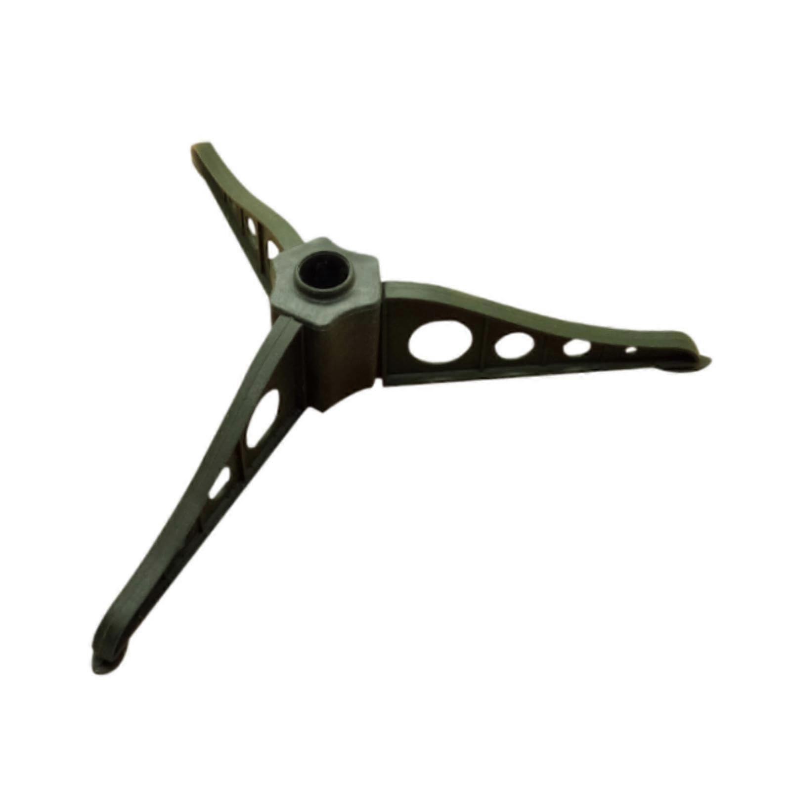 Christmas Tree Stand Black Metal Base for Indoor Artificial Xmas Trees Replacement