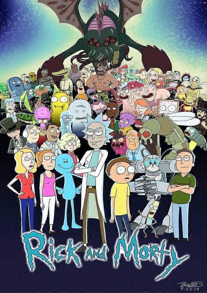 Rick And MortyJigsaw Puzzle Brain Teaser EB 1394
