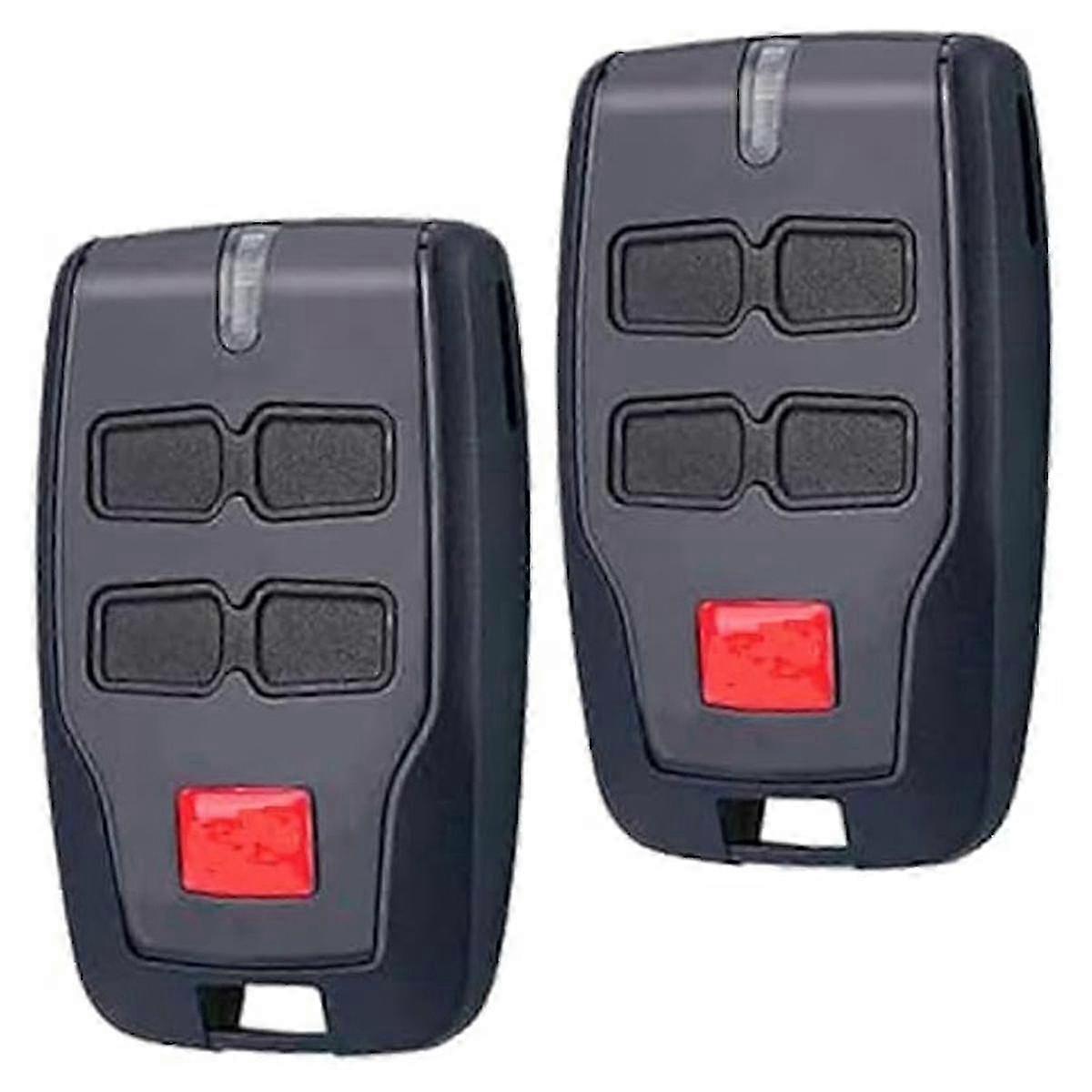 2Pcs Garage Remote Controls for BFT Mitto B RCB,433.92Mhz Rolling Code,4-Channel BFT Remote,for Roll w