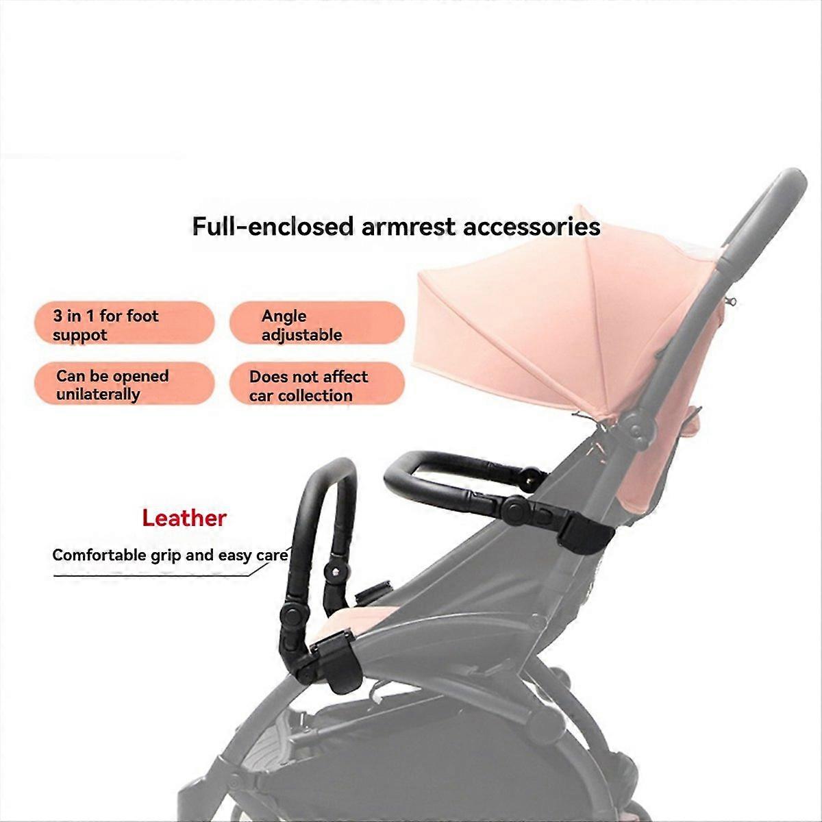 Stroller Bumper Bar Armrest Stroller Accessories Front armrest