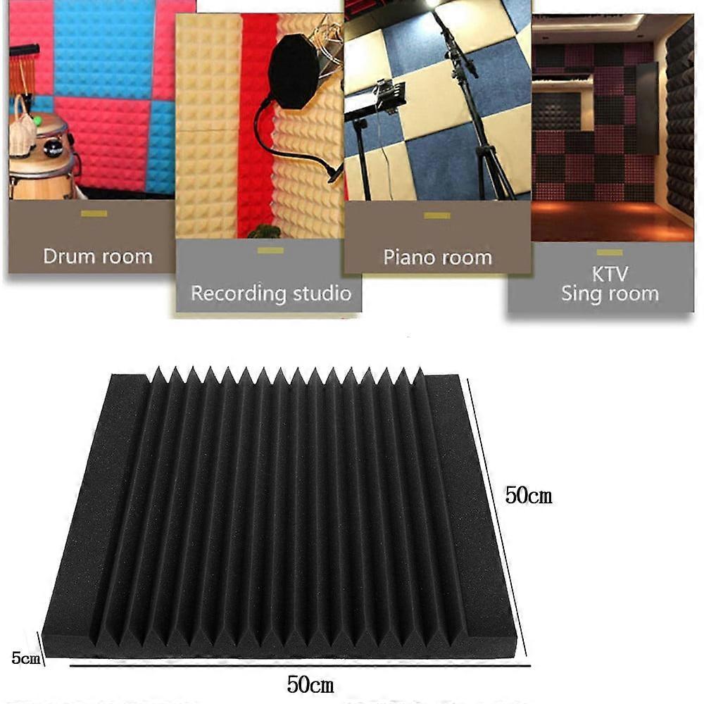 YiFudd Acoustic Foam Stop Absorption Sponge KTV Soundproof