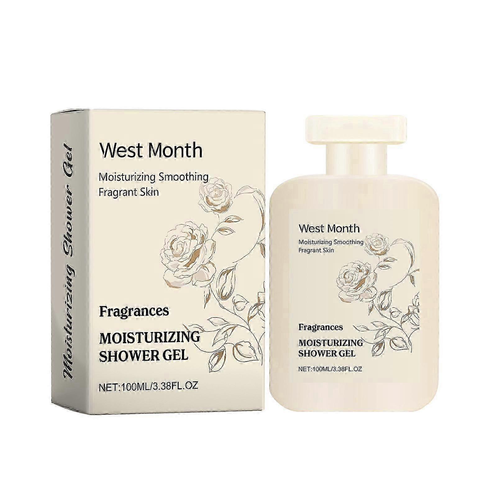 CollagenInfused Perfumed Body Wash  Moisturizing, Refreshing  Gentle Cleansing with Rose Extract