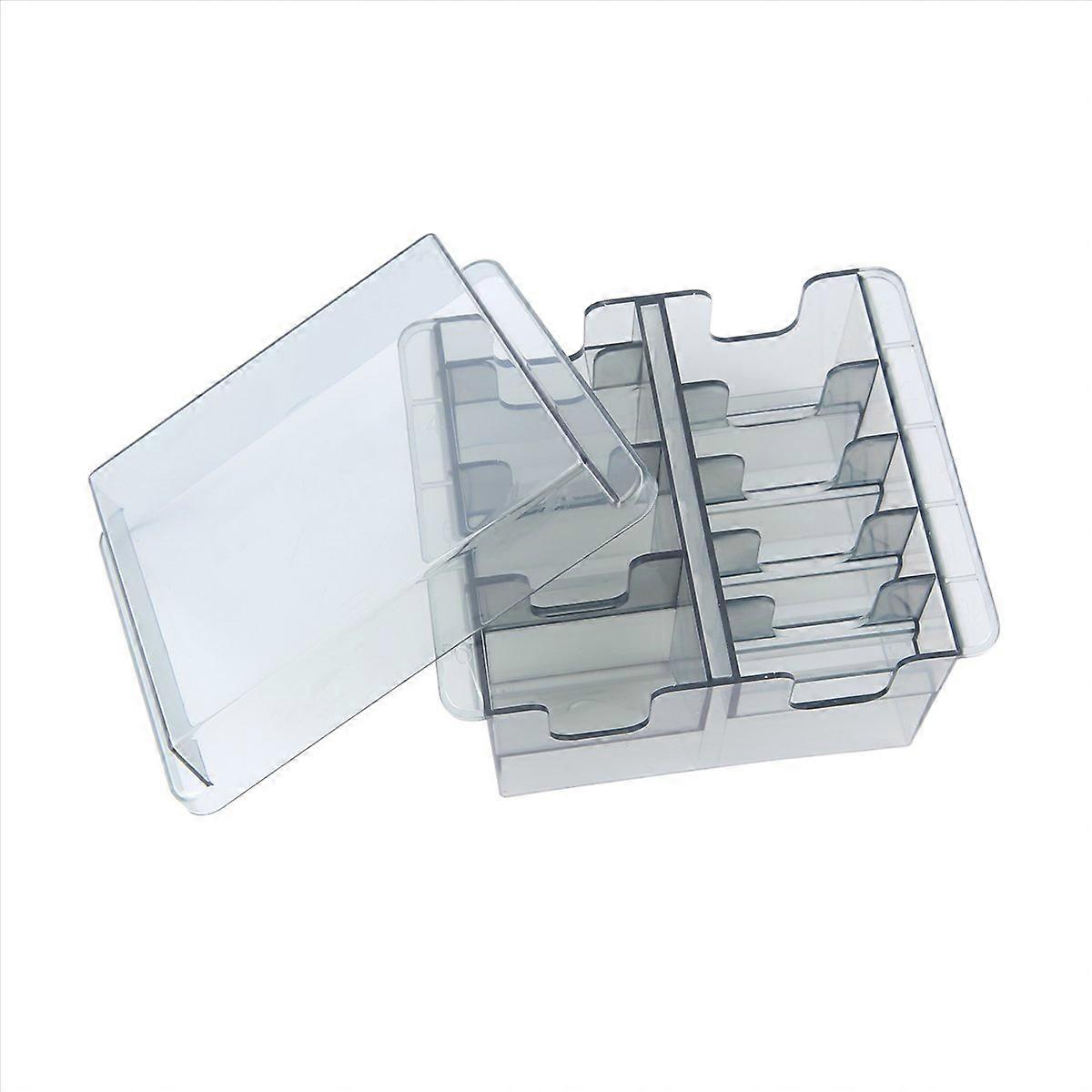Grid Base Storage Box for 8Pcs Hair Clipper Trimmer Limit Comb Tool