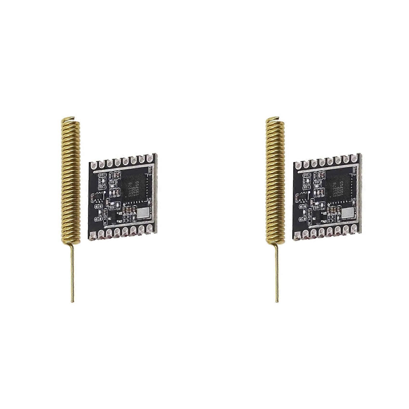 2X LoRa Wireless Transceiver Module 433M Long-Distance RF Transparent Communication SX1278