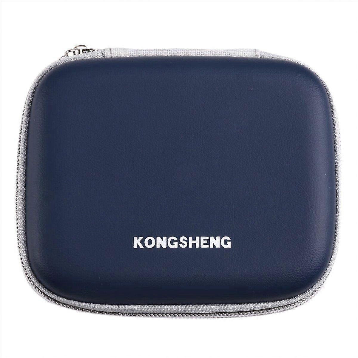 10 Holes Harmonica Carry Case, Zippered Pouch for Harmonica, Harmonicas Storage Case Can Hold 3 Ha