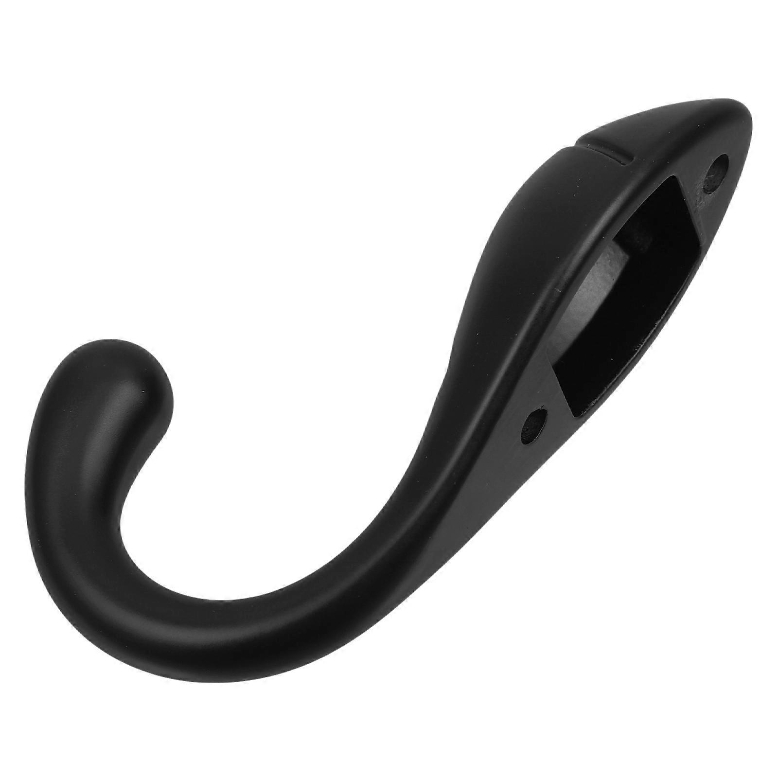 Heavy Duty Coat Hooks for Bathroom Closet Use Black