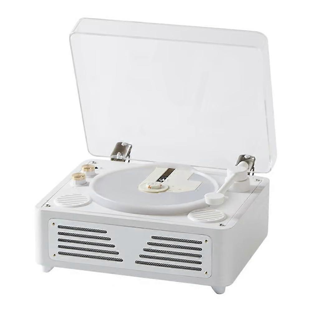 CD Player Retro Bluetooth 5.0 Stereo HiFi Portable Desktop For Home B