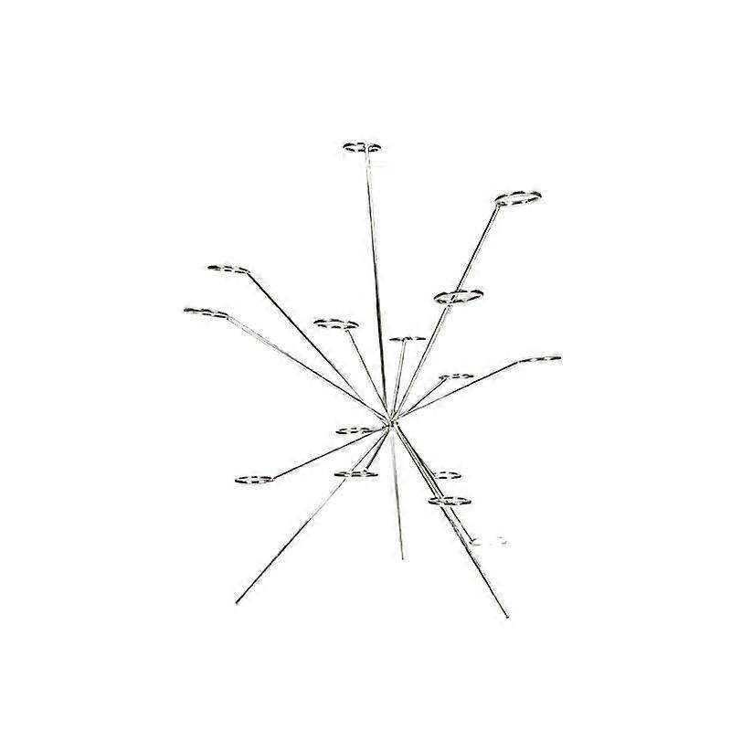 Exploding Fruit Bowl - Stainless Steel Creative Design with "Fireworks on the Dinner Table" Style, 360 Floating Display Fruit Stand/Holder, Ideal Dini