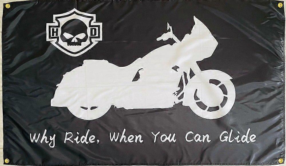 HARLEY DAVIDSON Road Glide   FLAG