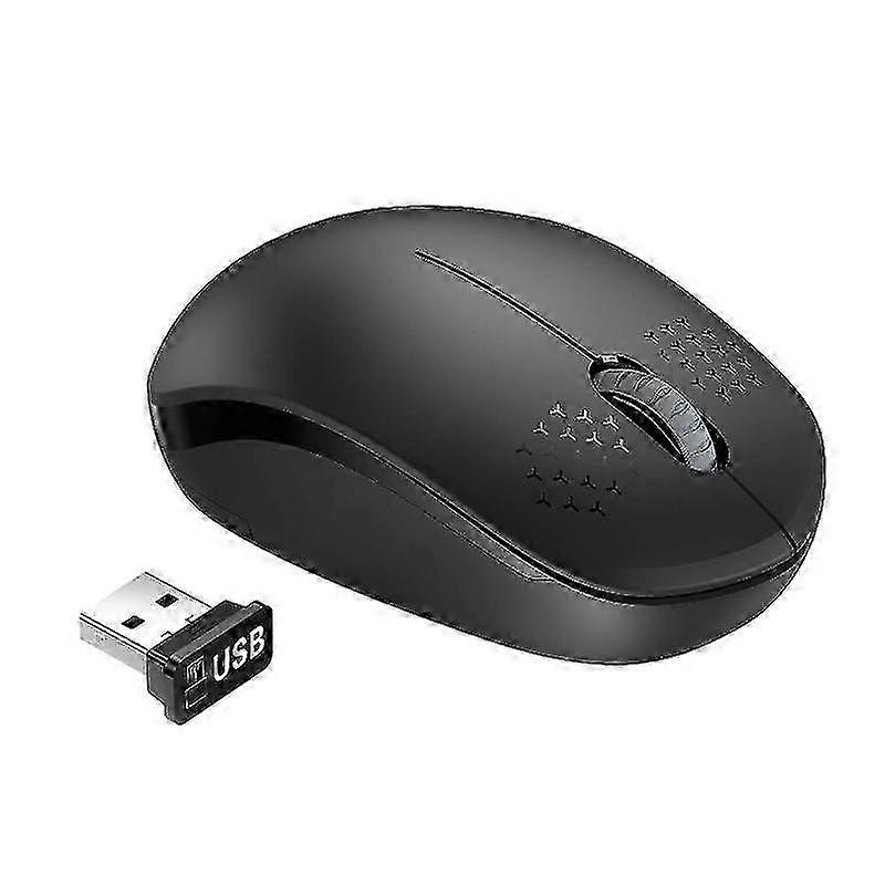 Wireless Mouse, Noiseless With Usb Receiver Portable Computer