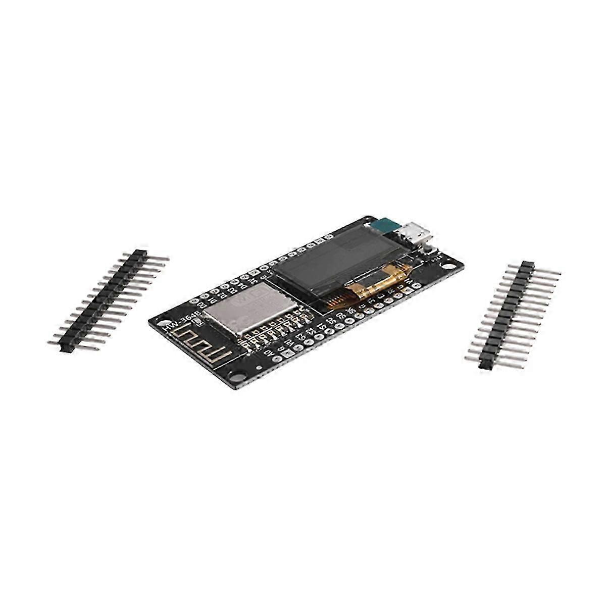 Nodemcu ESP8266 Development Board Serial Wifi Module CH340G with 0.96 OLED Screen for /Micropython