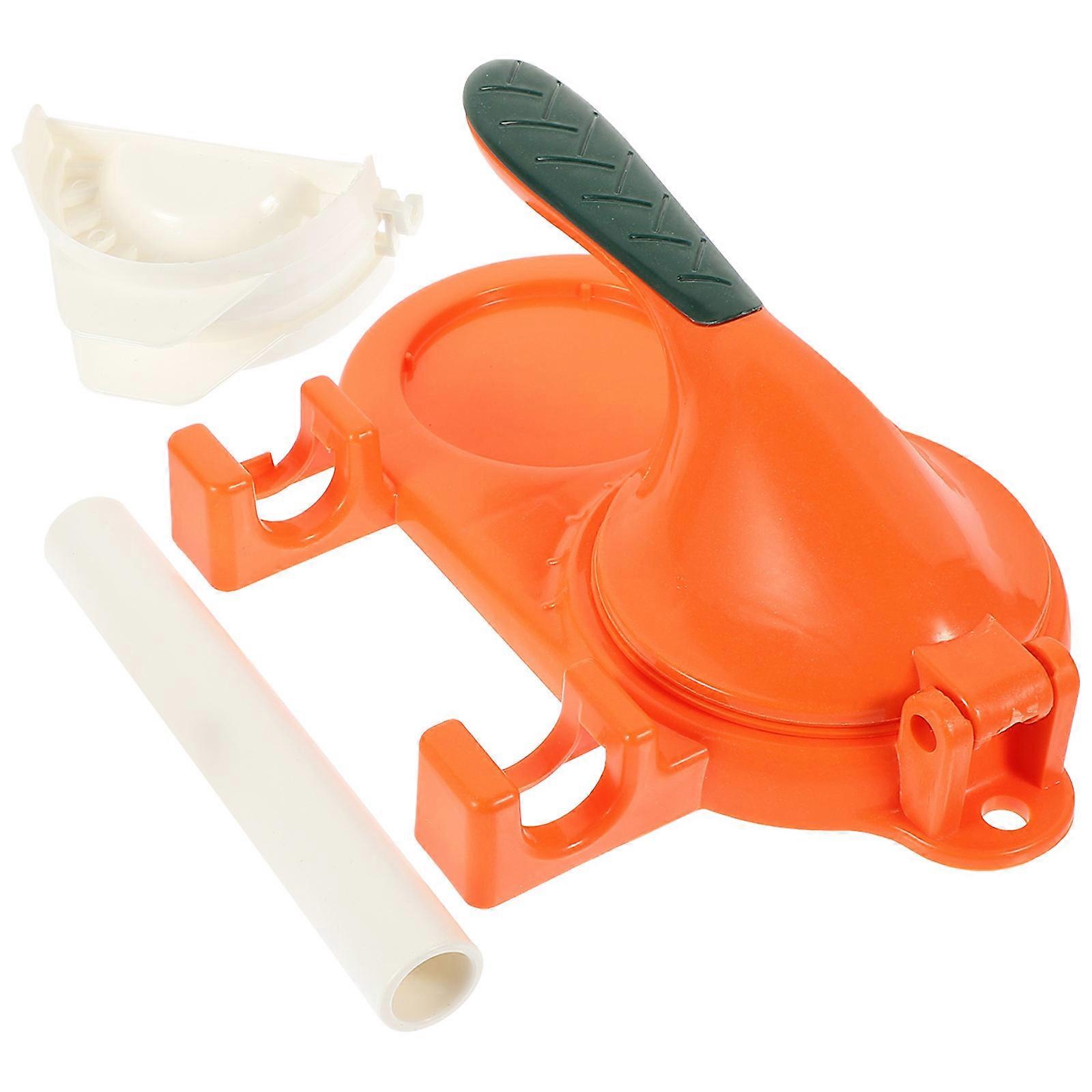 Manual Dumpling Press Tortilla Press Wrapper Cooks Round 24X7CM 1 Set