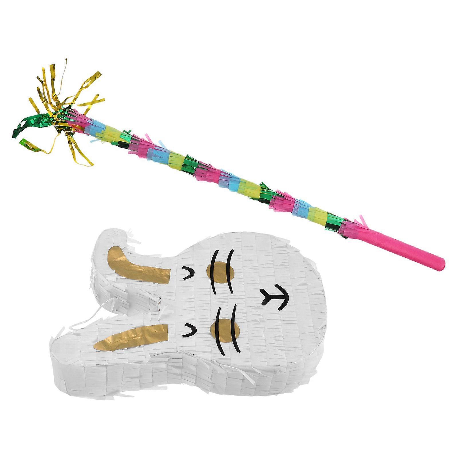Unique Easter Bunny Pinata 1Set for Decor Rabbit Party Supplies and Fun