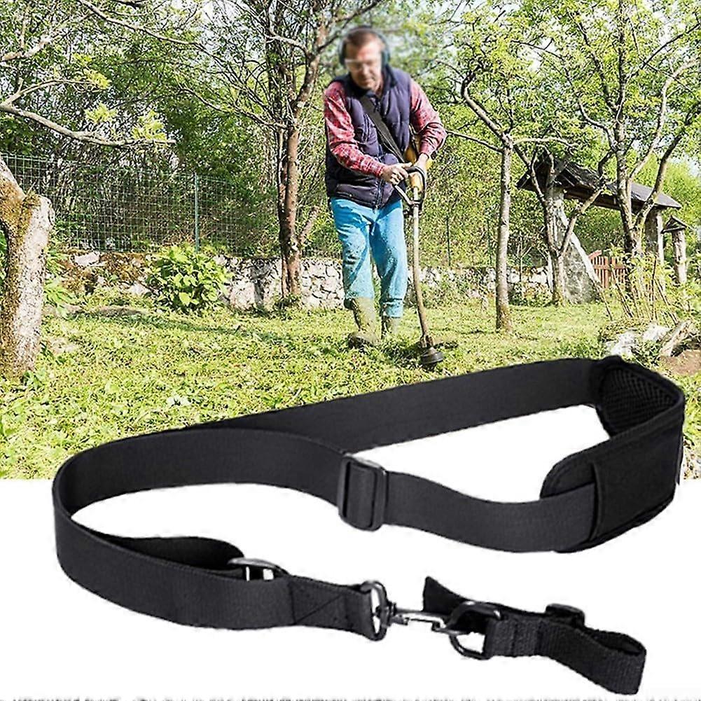 Adjustable Nylon Trimmer Shoulder Strap with Comfort Padding for Lawn Trimmers and Garden Tools