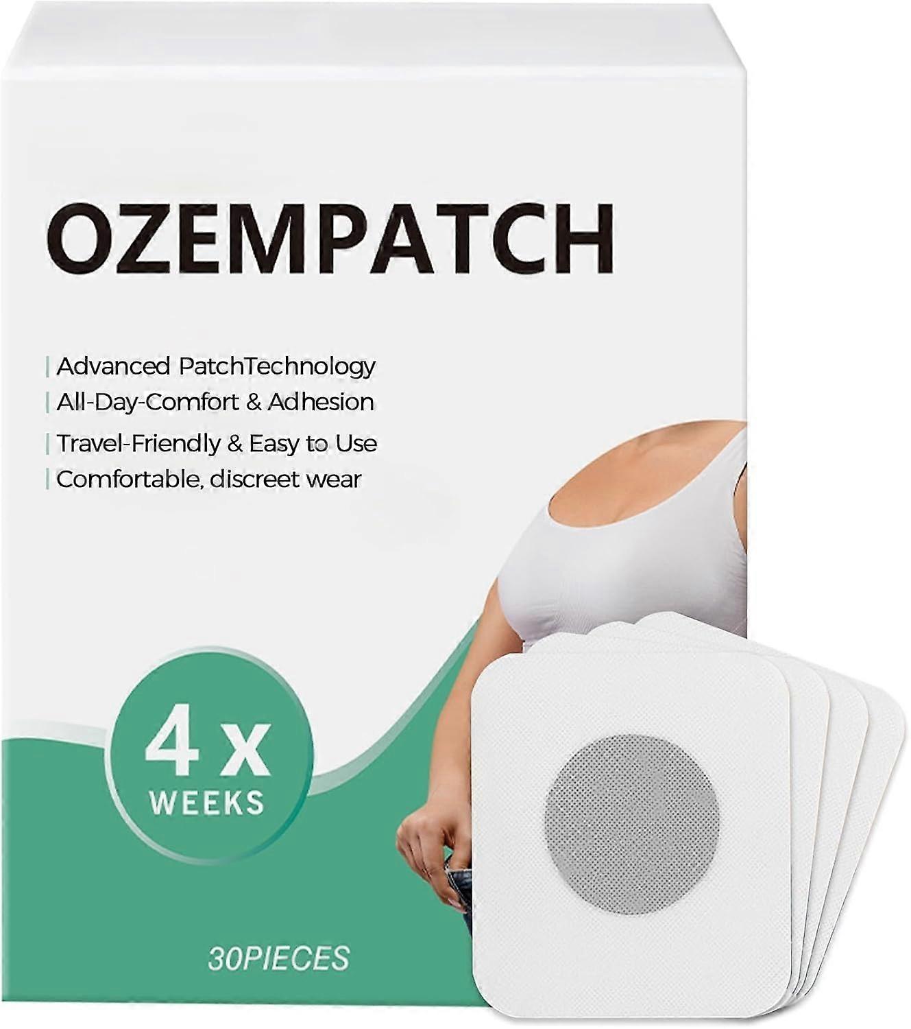 Abdominal Patch with Breathable Soft Fabric, Discreet SkinTone Navel Patch, 1 Month Supply