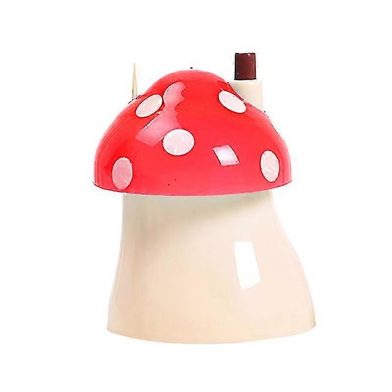 Portable Home Bar Automatic Mushroom Toothpick Dispenser Storage Box Holder