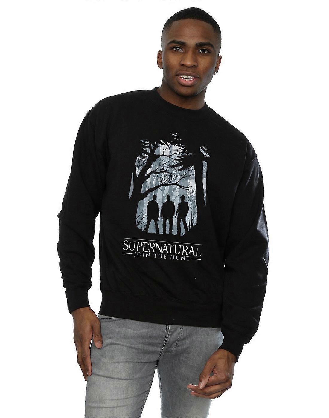 Supernatural Men's Group Outline Sweatshirt