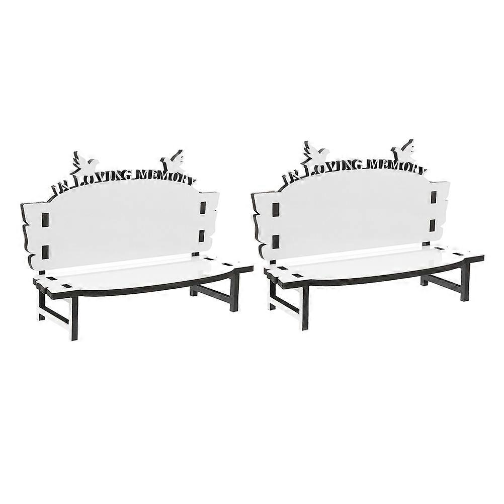 Wooden Sublimation Bench for DIY Crafts 6Pcs Sublimation Blanks Set