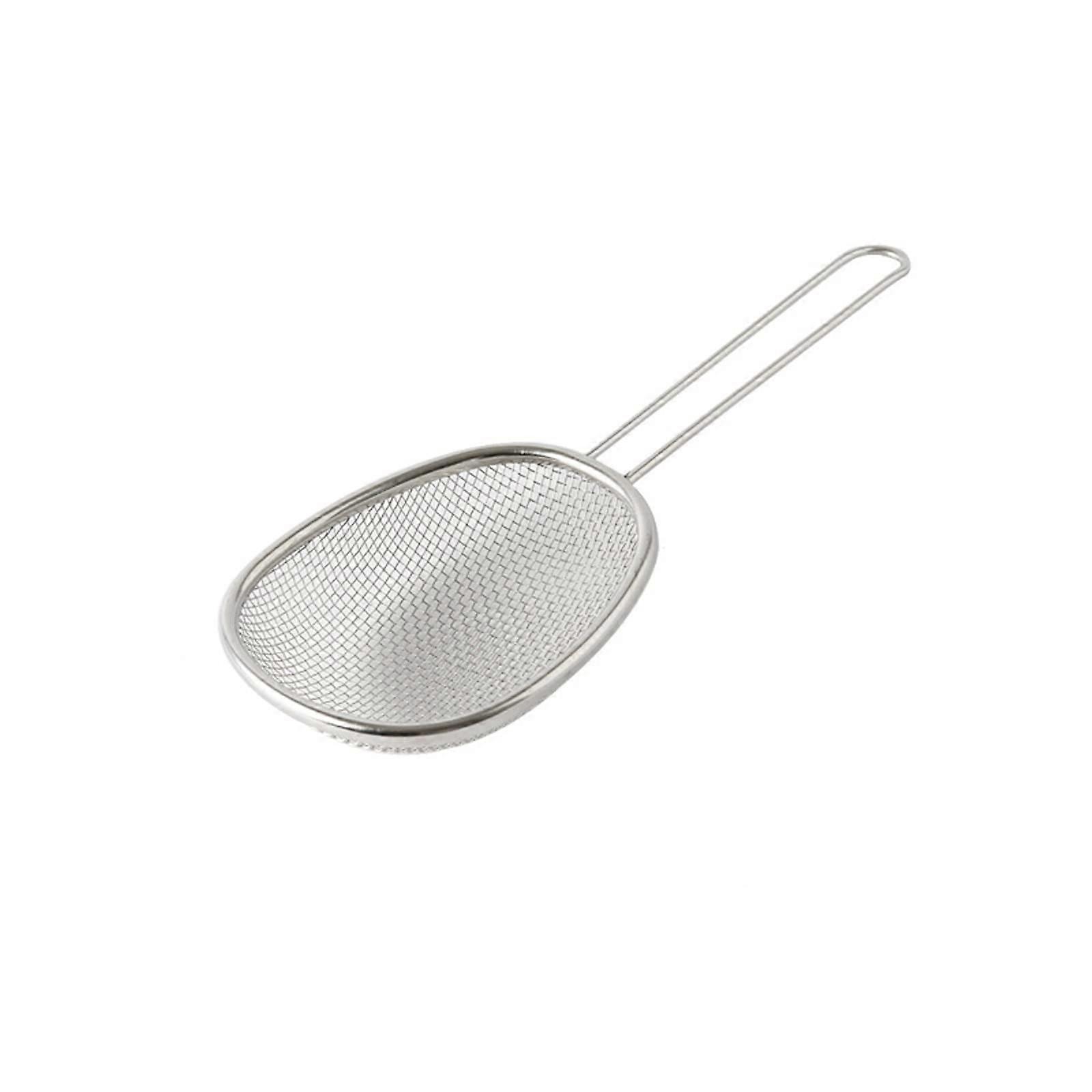 Kitchen Skimmer Fine Mesh Strainer Spoon with Long Handle for Frying Blanching and Cooking