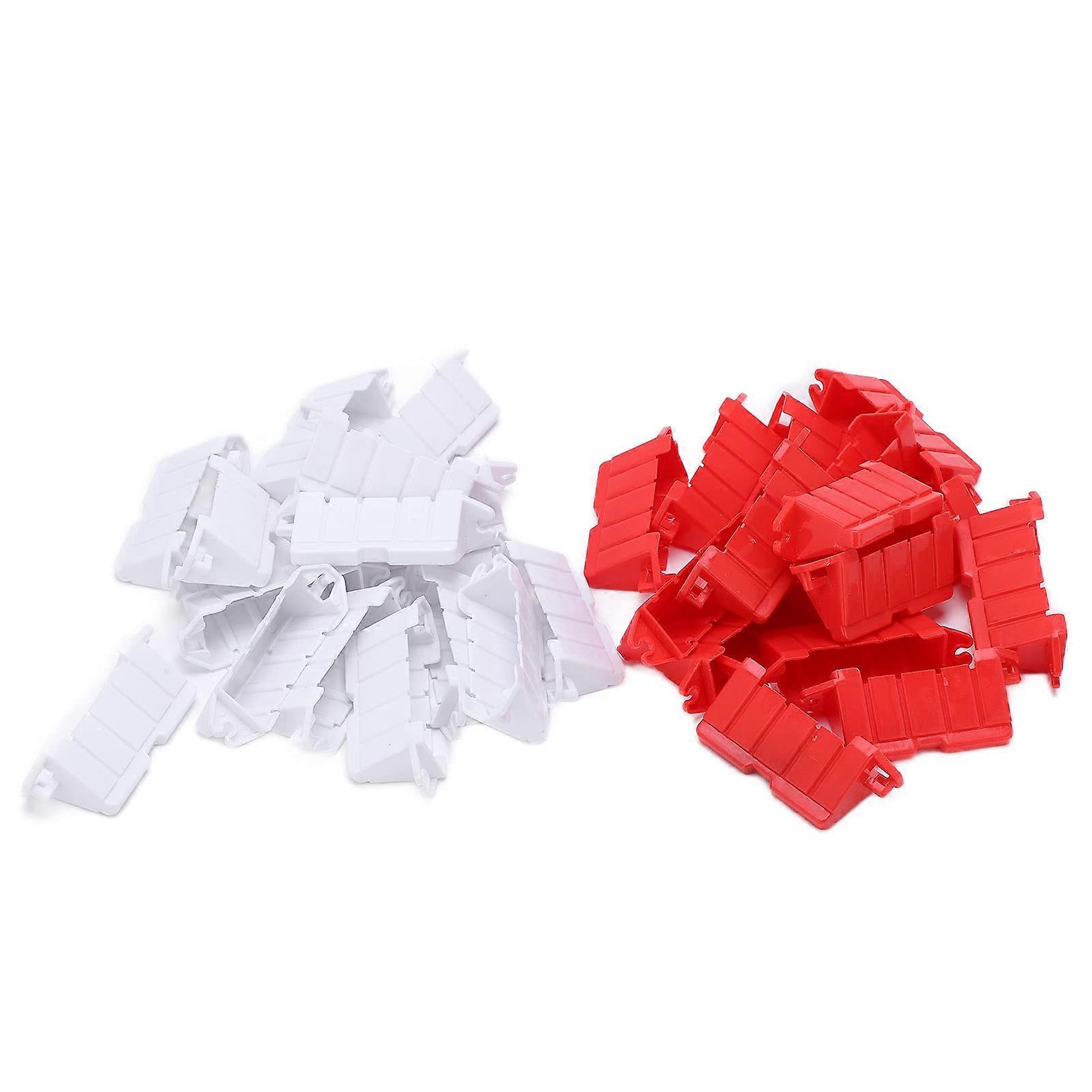 30 Pack RC Car Roadblocks for Quick Course Setup and Drifting Practice Track Cones