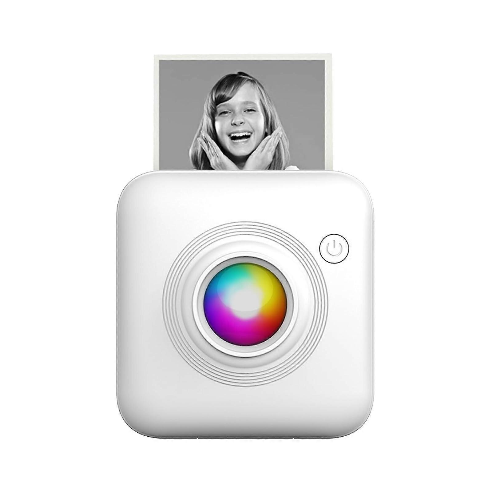 Portable Thermal Sticker Printer with Resolution Ink Printing and Smart App Templates