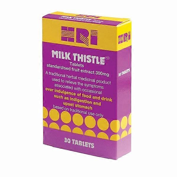 HRI, Milk Thistle, 30 Capsules