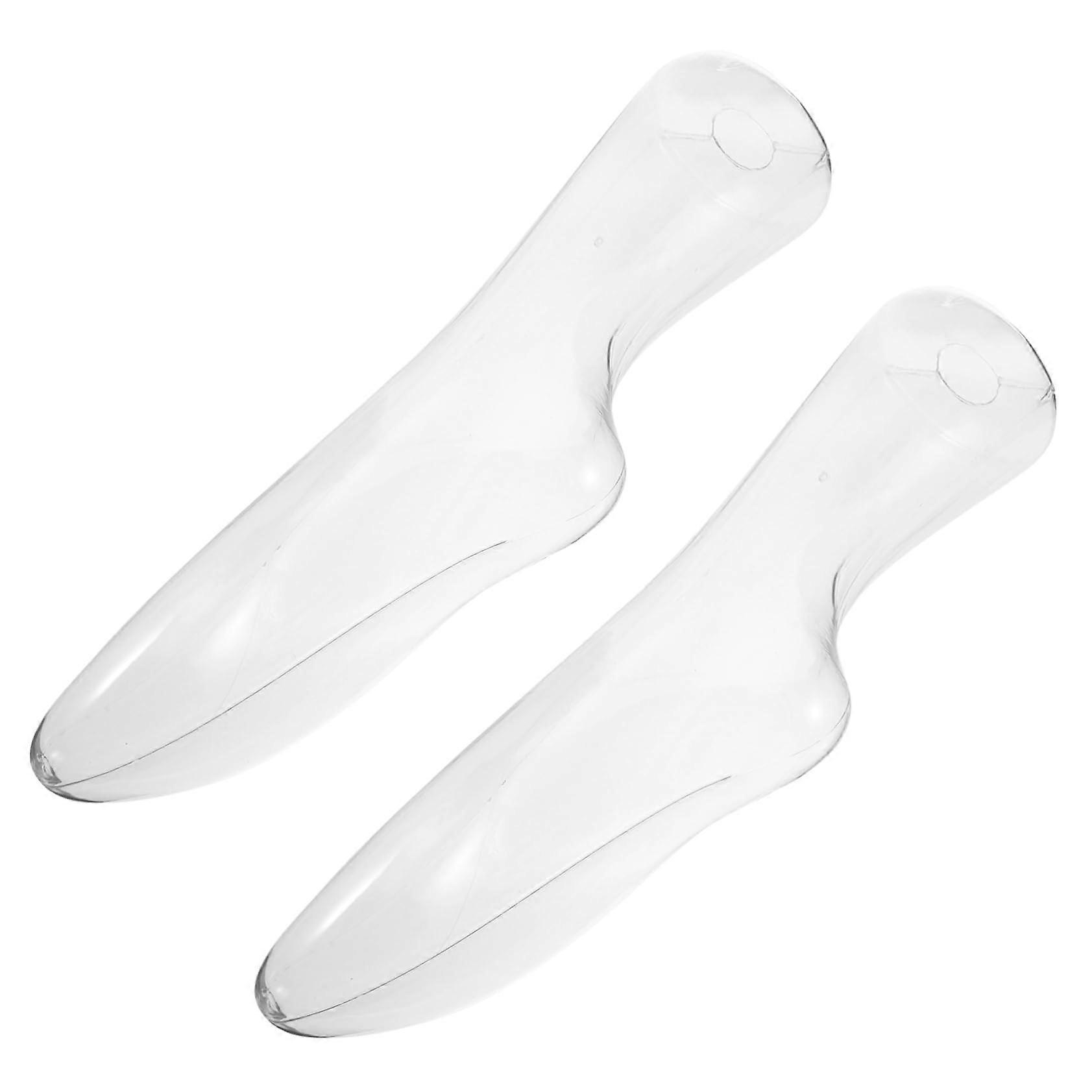 2pcs Sock Display Mannequin for Clear Pattern Show Fits Multiple Sock Lengths Photography Prop