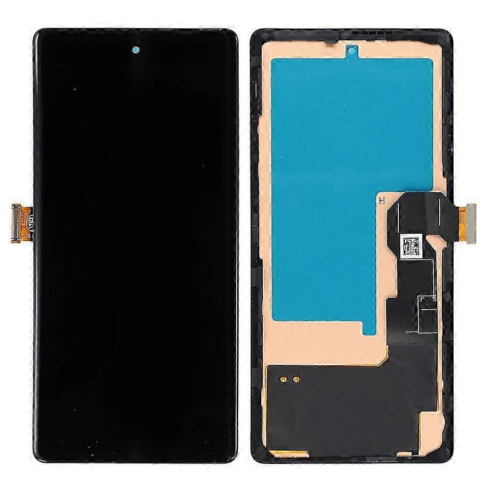 Compatible For Google Pixel 6a Grade C LCD Screen And  Digitizer Assembly + Frame Part (TFT Technology) (Without Logo)