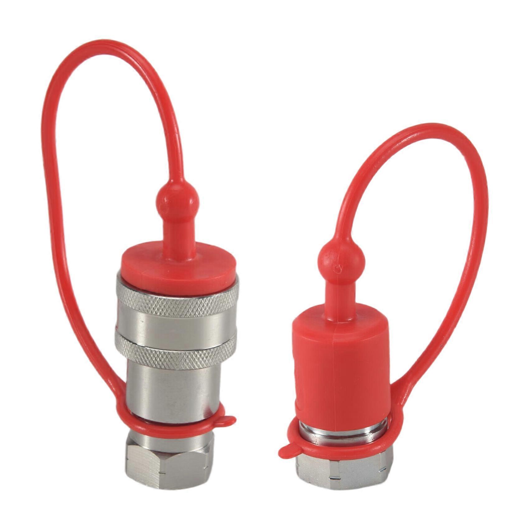 Quick Release Fitting ISO7241-A NPT Hydraulic Coupling Connector 1/2Inch Quick Change Interface