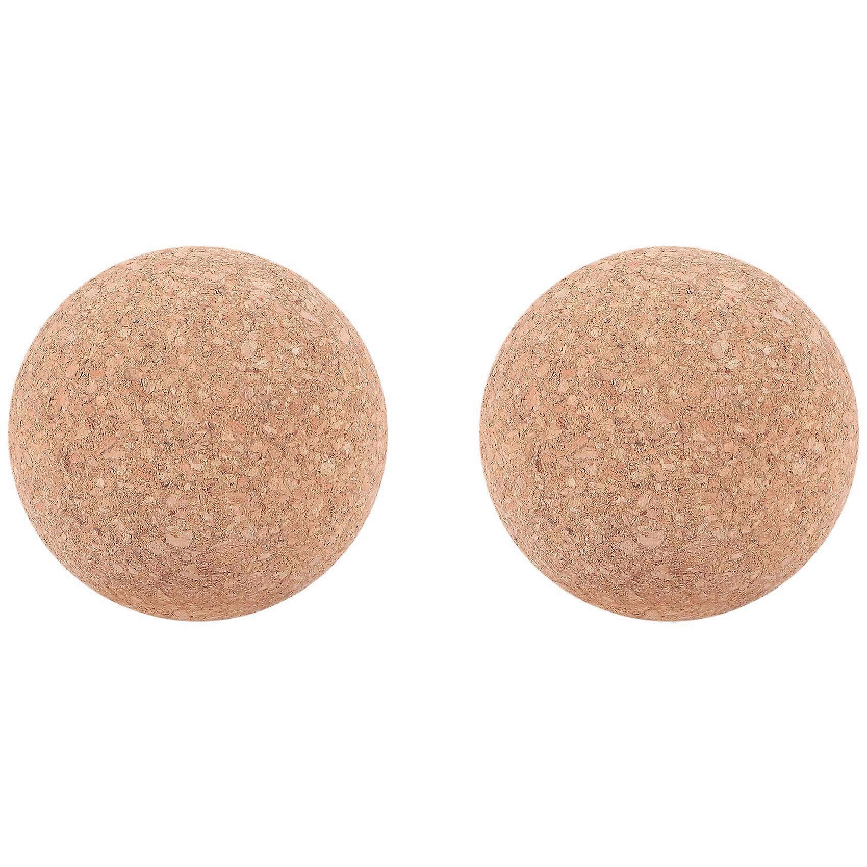 2 st träkorkproppar för vinflaskor, 5,5 cm