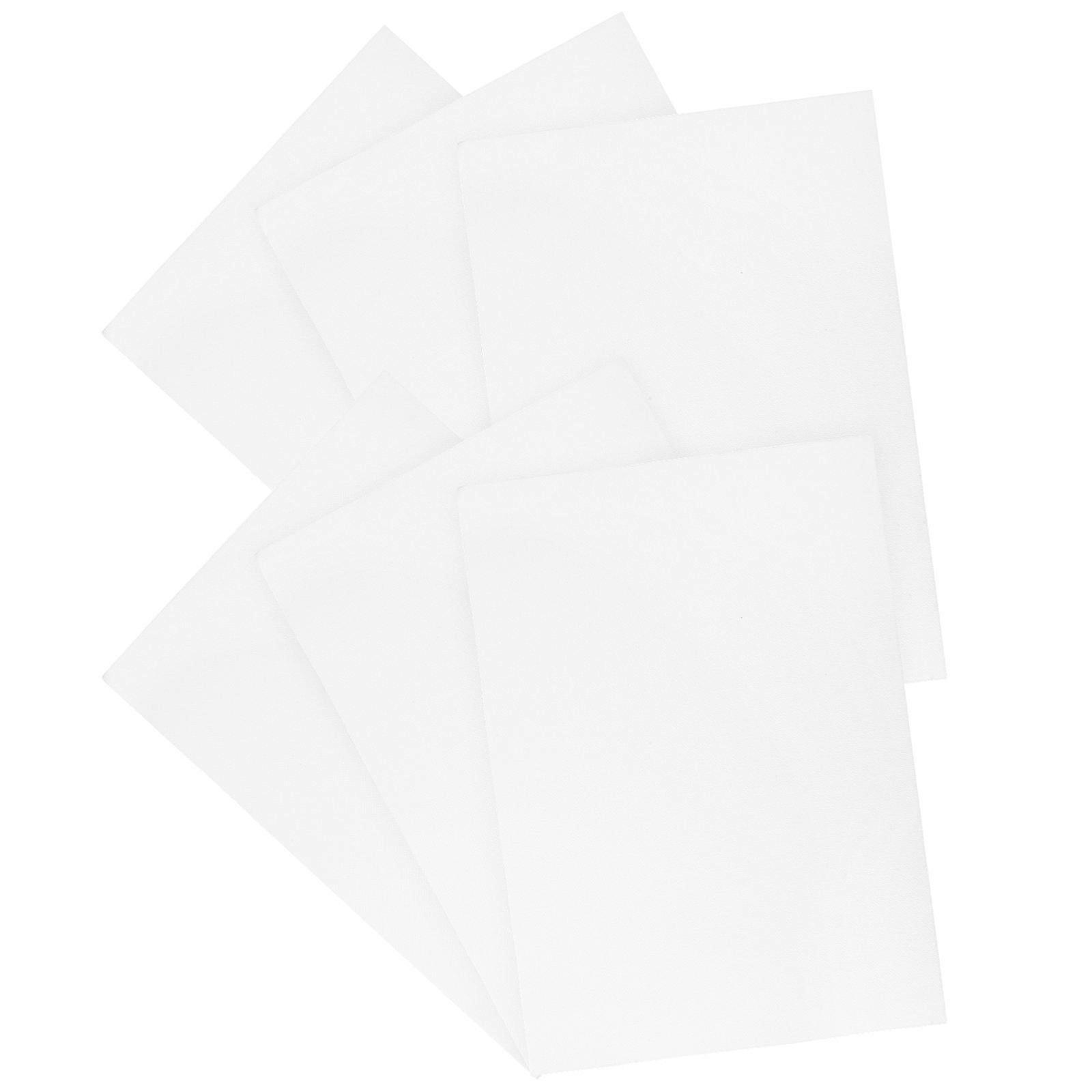 Embroidery Stabilizer Water Soluble Sheet for 6Pcs DIY Craft Projects