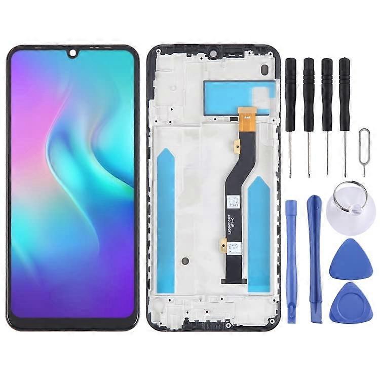 OLED LCD Digitizer Full Screen Replacement with Frame for Touch  for Tecno Phantom 9 AB7