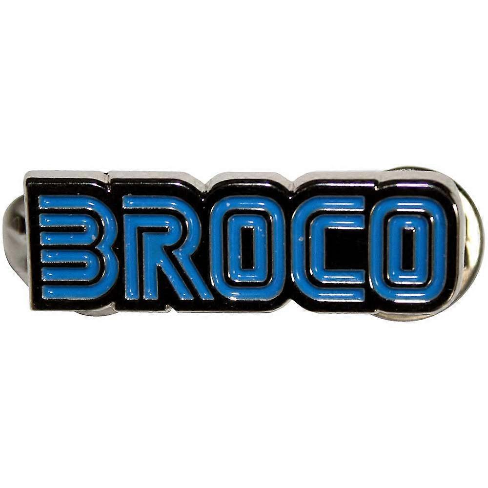 Don Broco blauwe logo pin badge