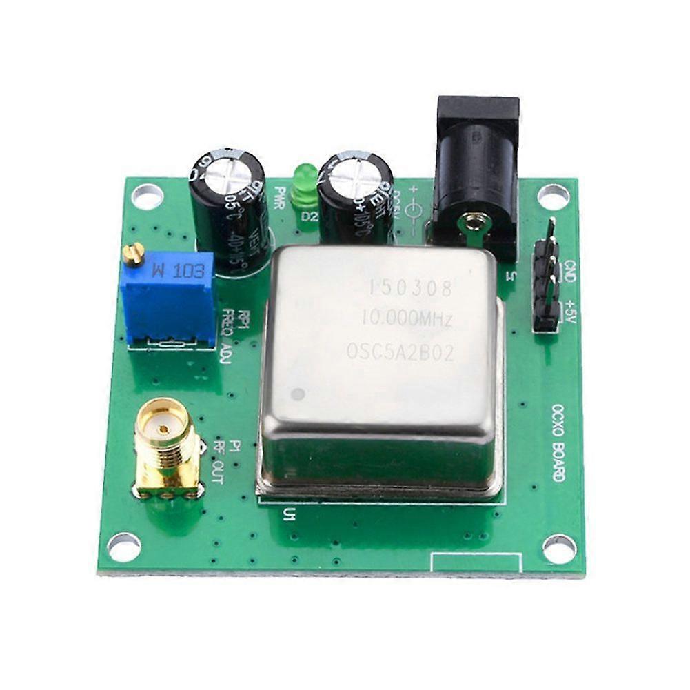 10MHz Sine Wave Output Reference Board Constant Temperature Crystal Frequency Reference Module SMA Interface Low Phase