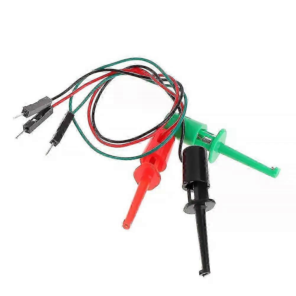 3x Hook Type Test Clip Instrumentation compatible with Electronic Testing Transistor Tester