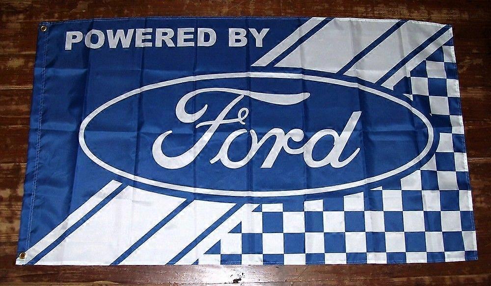 Ford Powered Flag Banner FG 724