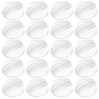 Plastic Toy Accessory Game Card Clips for Table Organization 50Pcs Clear Holders