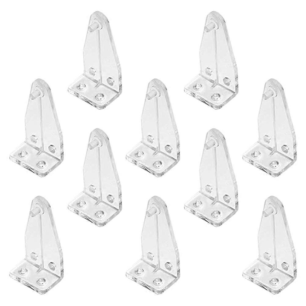 Transparent Blind Brackets for Home Use 10Pcs Window Blind Positioning Hooks