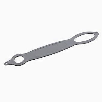 Waterfleshouder met sleutelbevestiging, roze, premium siliconen, 4-pack