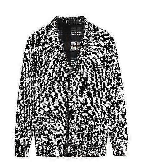Herren Pullover Cardigan dicker warmer Pullover