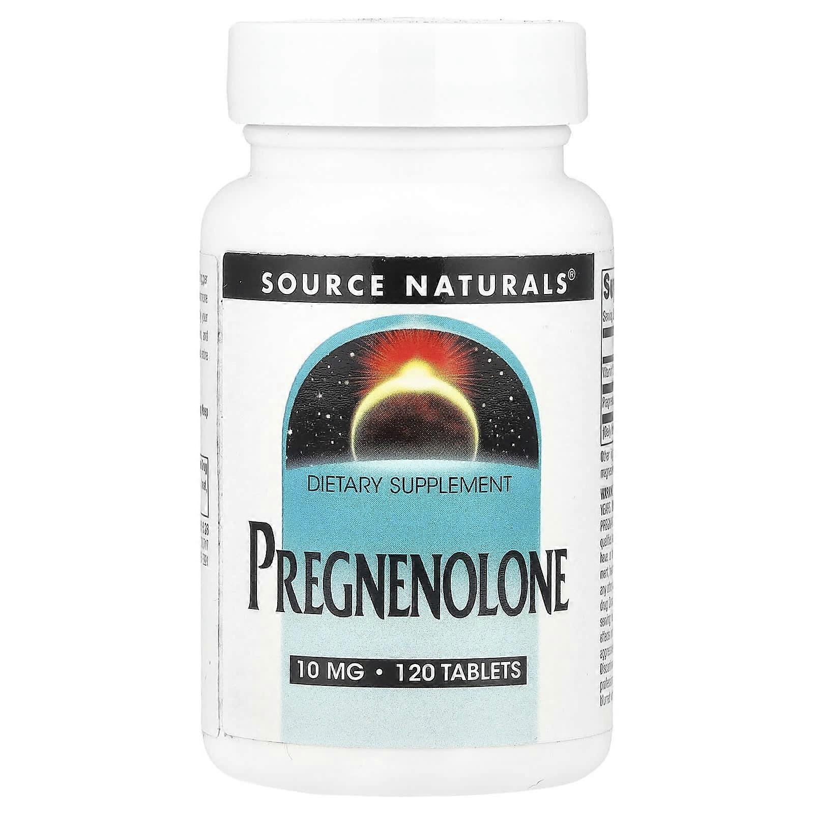 Source Naturals, Pregnenolone, 120 Tablets, 2-Pack