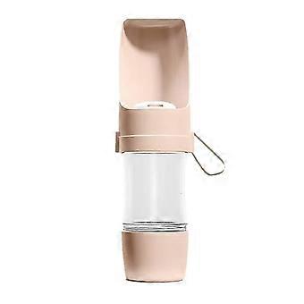 1Pc Pet Travel Water Bottle  for Hiking & Camping  with Leak-Proof