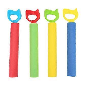 AURA Brightly Colored Foam Guns, Summer Pool Fun Toy compatible with Uncompatible withgettable Water Fights, 4Pcs