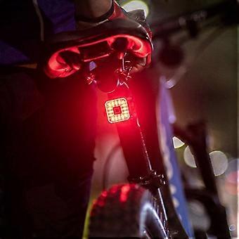 Smart Fahrrad Rücklicht Auto Sensitive Bremsen Radfahren Rücklicht Fahrrad Licht 6 Modi Sicherheit Nacht Fahren USB wiederaufladbare Hintergrundbeleuchtung