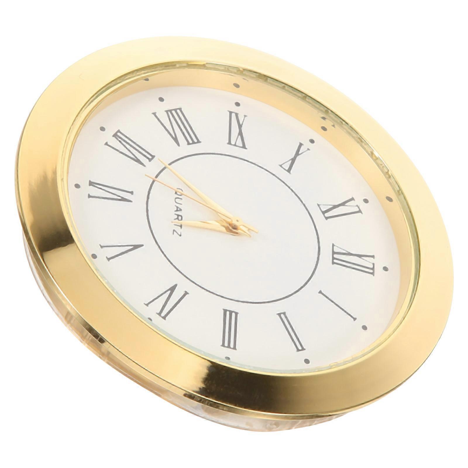 Clock Insert DIY Round Clock Head Roman Number Clock Head Clock Movement Part
