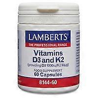 Vitamin D3 and K2 60 capsules