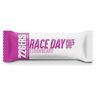 Race day energy bar white chocolate and strawberry 1 bar of 40g (Strawberry - Chocolate)
