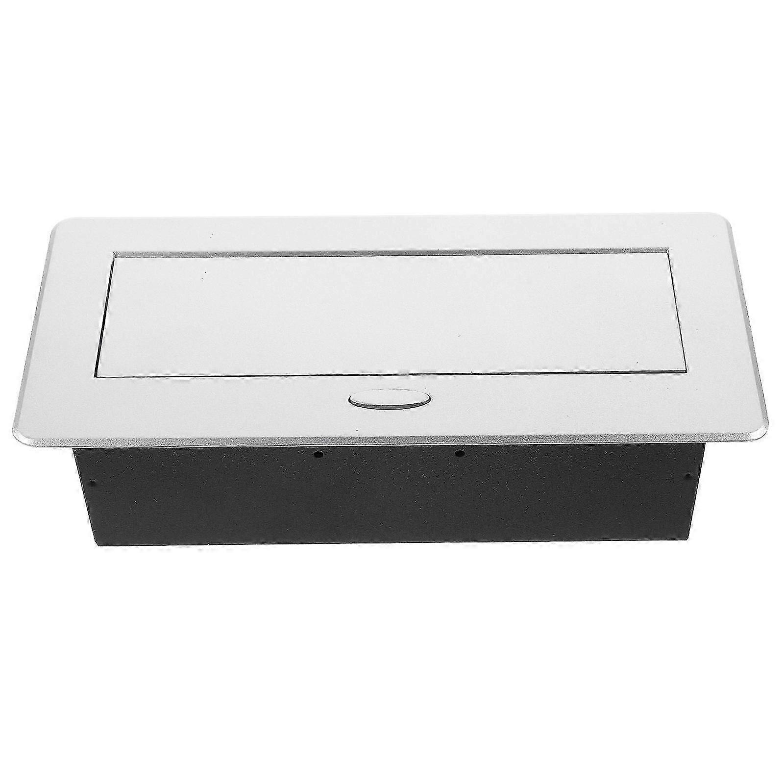 Pop-Up Multimedia Connection Socket Box for Conference Use