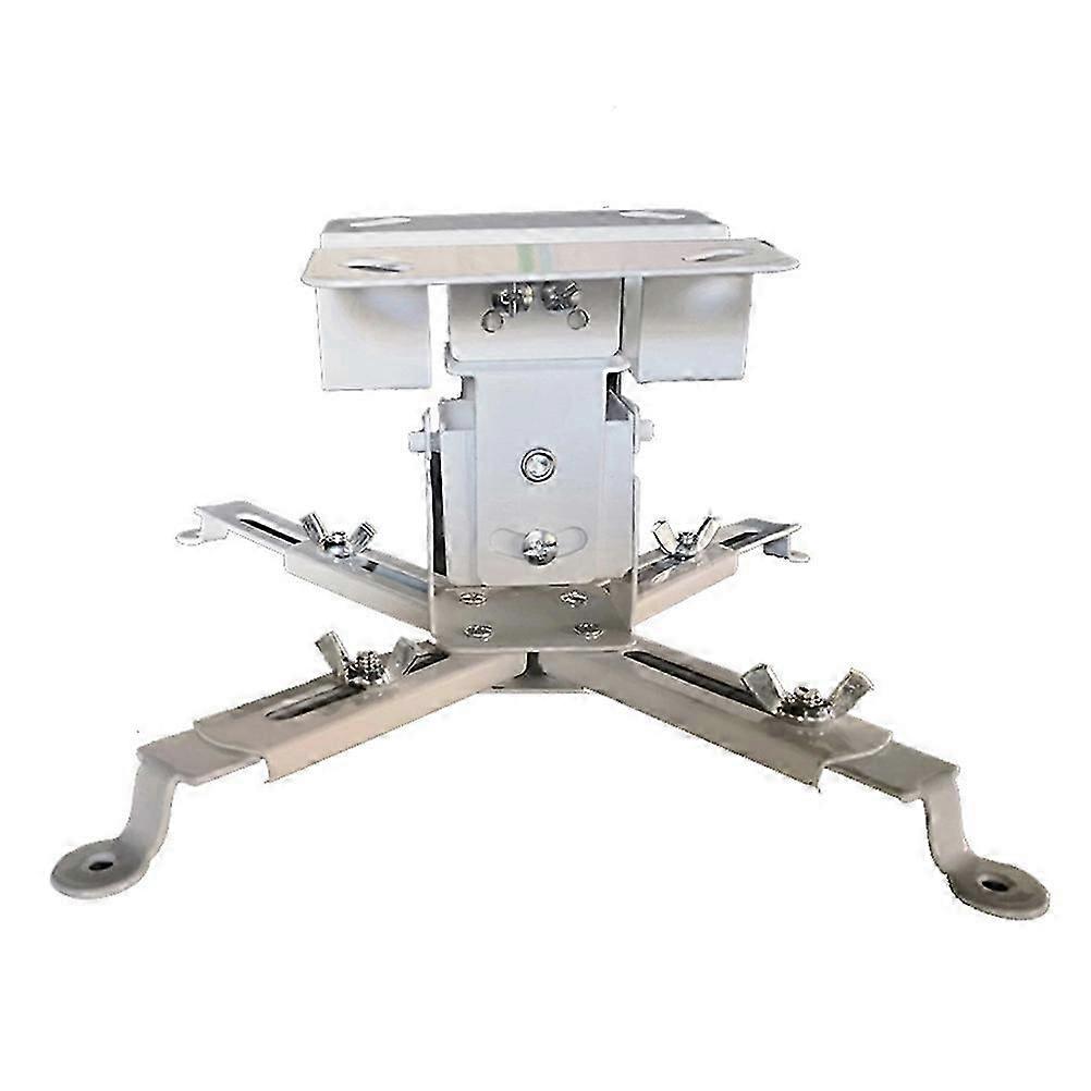 Projector Bracket Stand Rectangular Angle Adjustment For Classroom Teaching 65.00X10.00X10.00Cm White 1Set